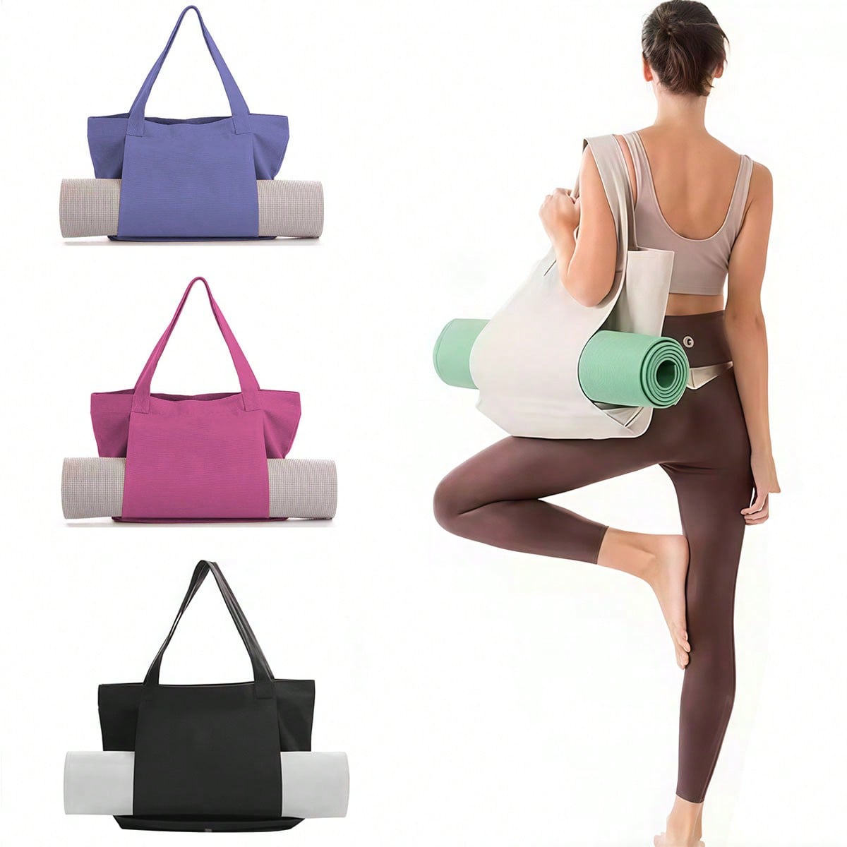 Pilates Yoga Bag - حقيبة يوغا نسائية، حقيبة رياضية، حقيبة