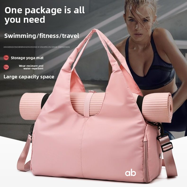 Pilates Yoga Bag - حقيبة يوغا ولياقة بدنية كبيرة السعة