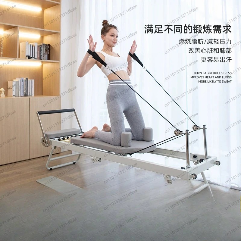 Pilates Yoga For Weight Loss - معدات بيلاتس منزلية للياقة البدنية، سرير