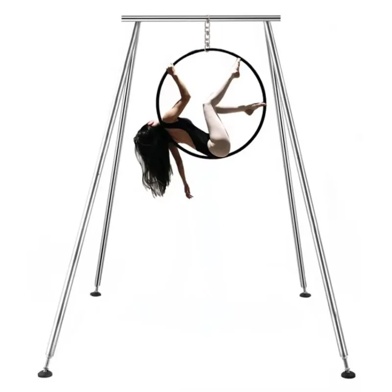 Pilates Yoga Aerial - حامل هوائي قابل للتعديل للاستخدام الخارجي