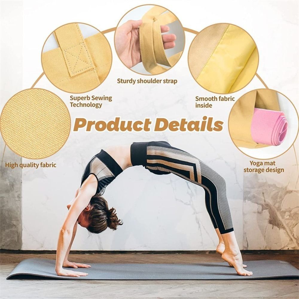 Pilates Yoga Bag - حقيبة حمل بساط اليوجا ذات السعة