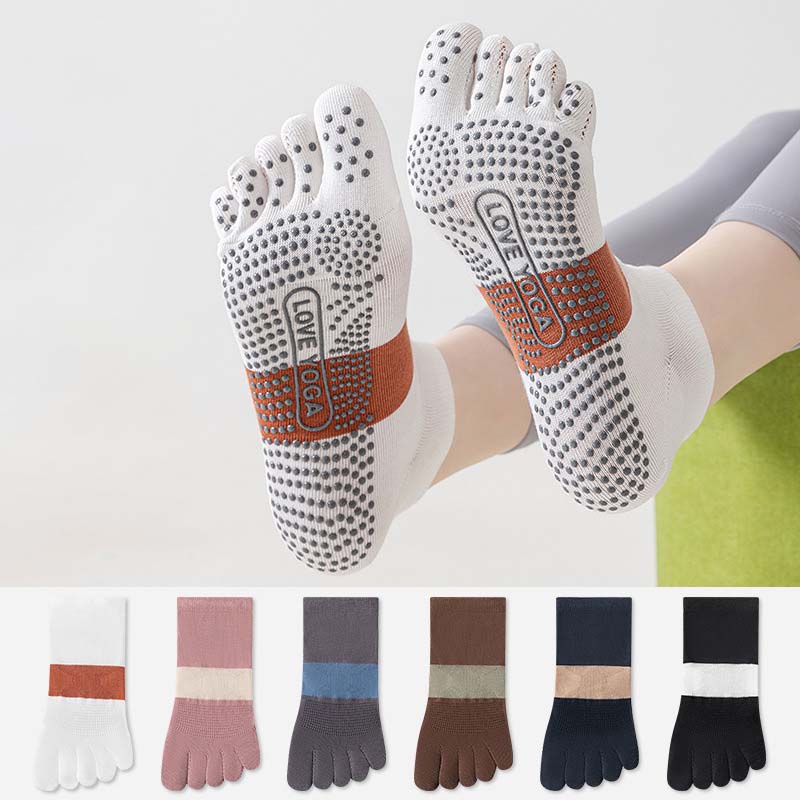 Medias Para Pilates Y Yoga - المرأة سبليت تو الرياضة موضة جوارب