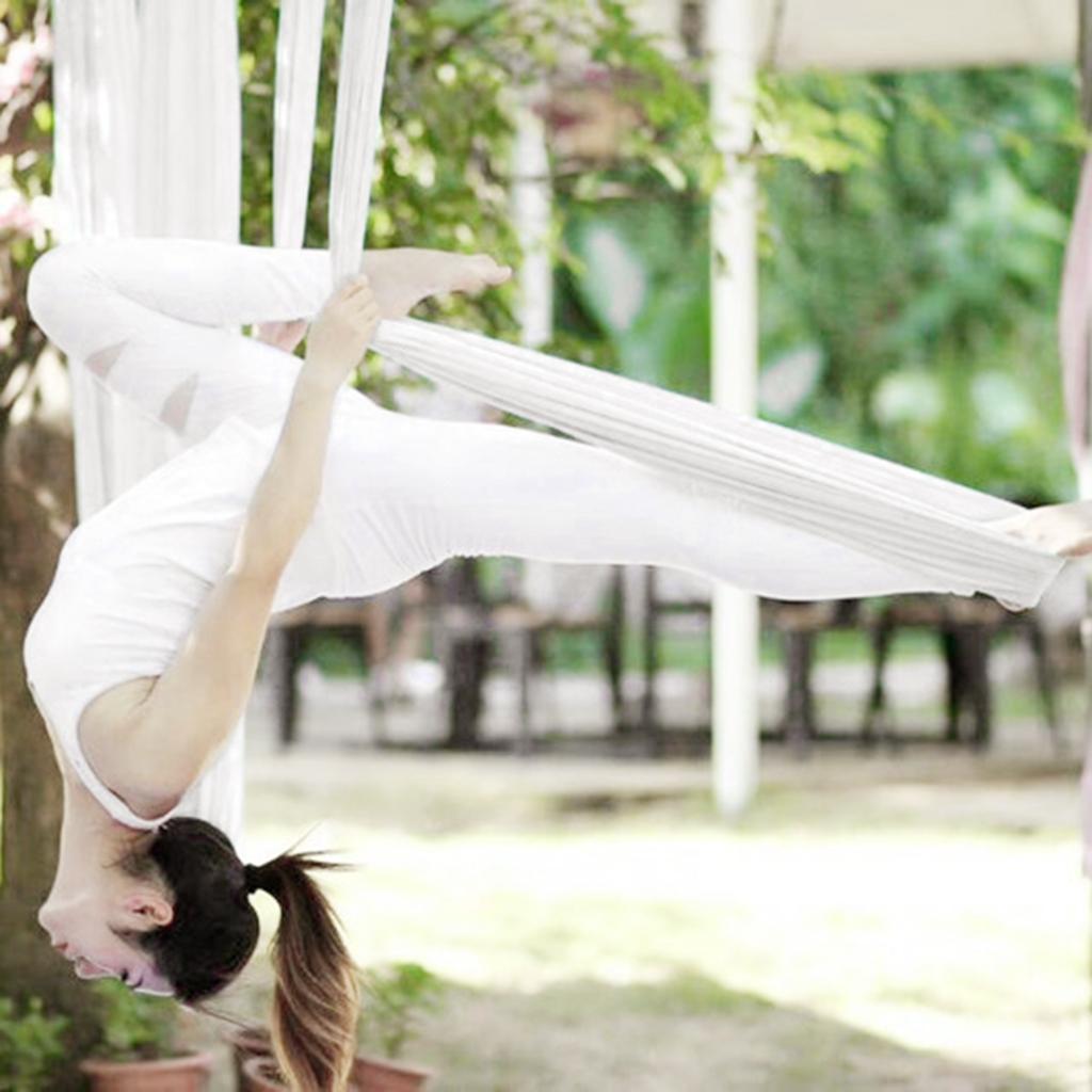 أرجوحة يوجا هوائية مرنة 2.8 مت - مراجعة Pilates Yoga Aerial وسعره