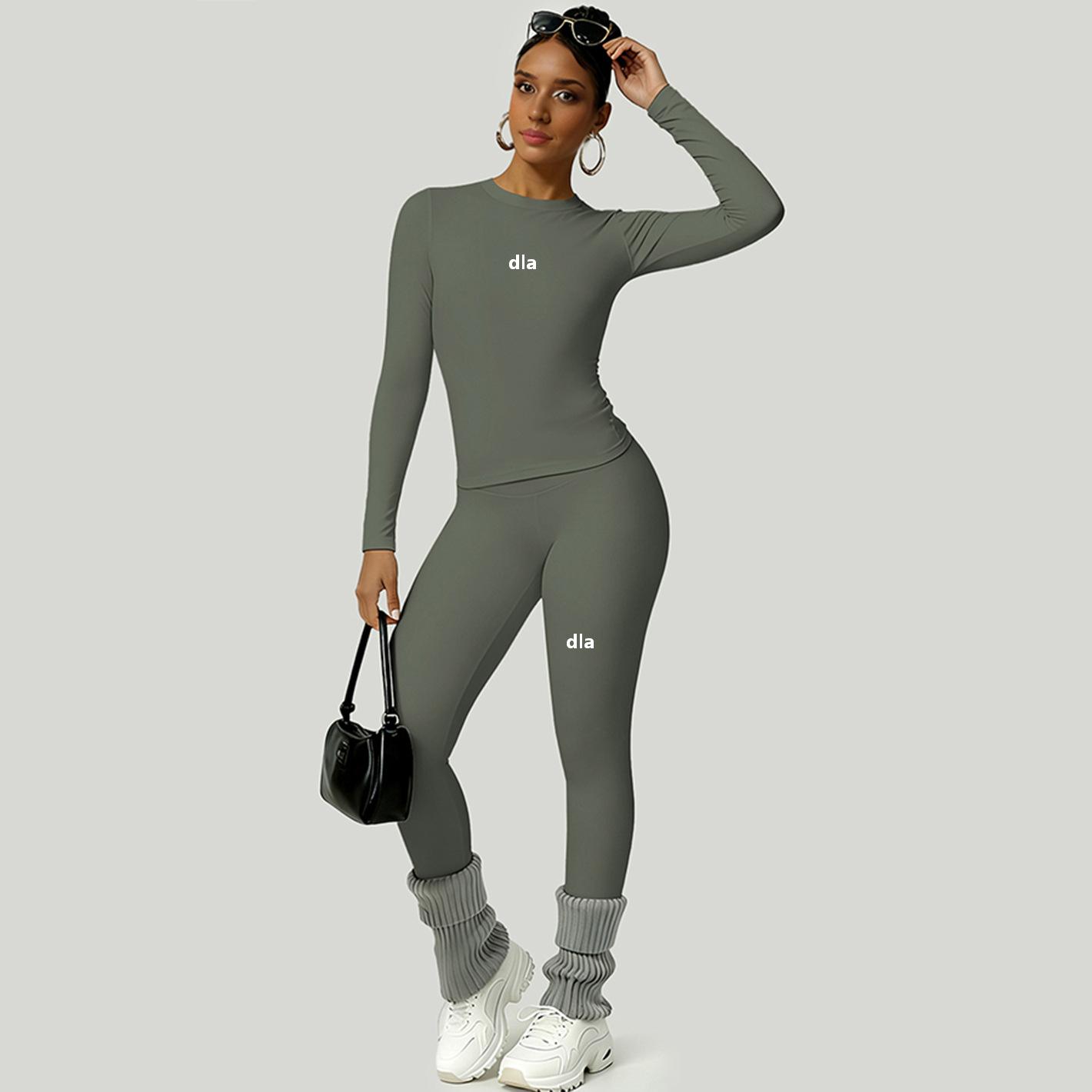 طقم رياضي جديد لليوغا - بنطلون - مراجعة Pilates Yoga Fit وسعره