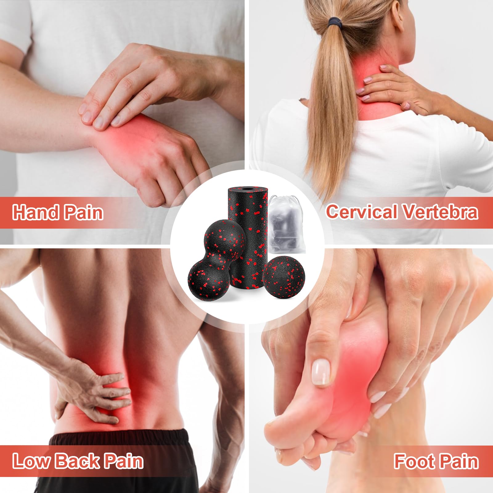 جوفاء اليوغا الأسطوانة تدليك ا - مراجعة Pilates Yoga Ball وسعره