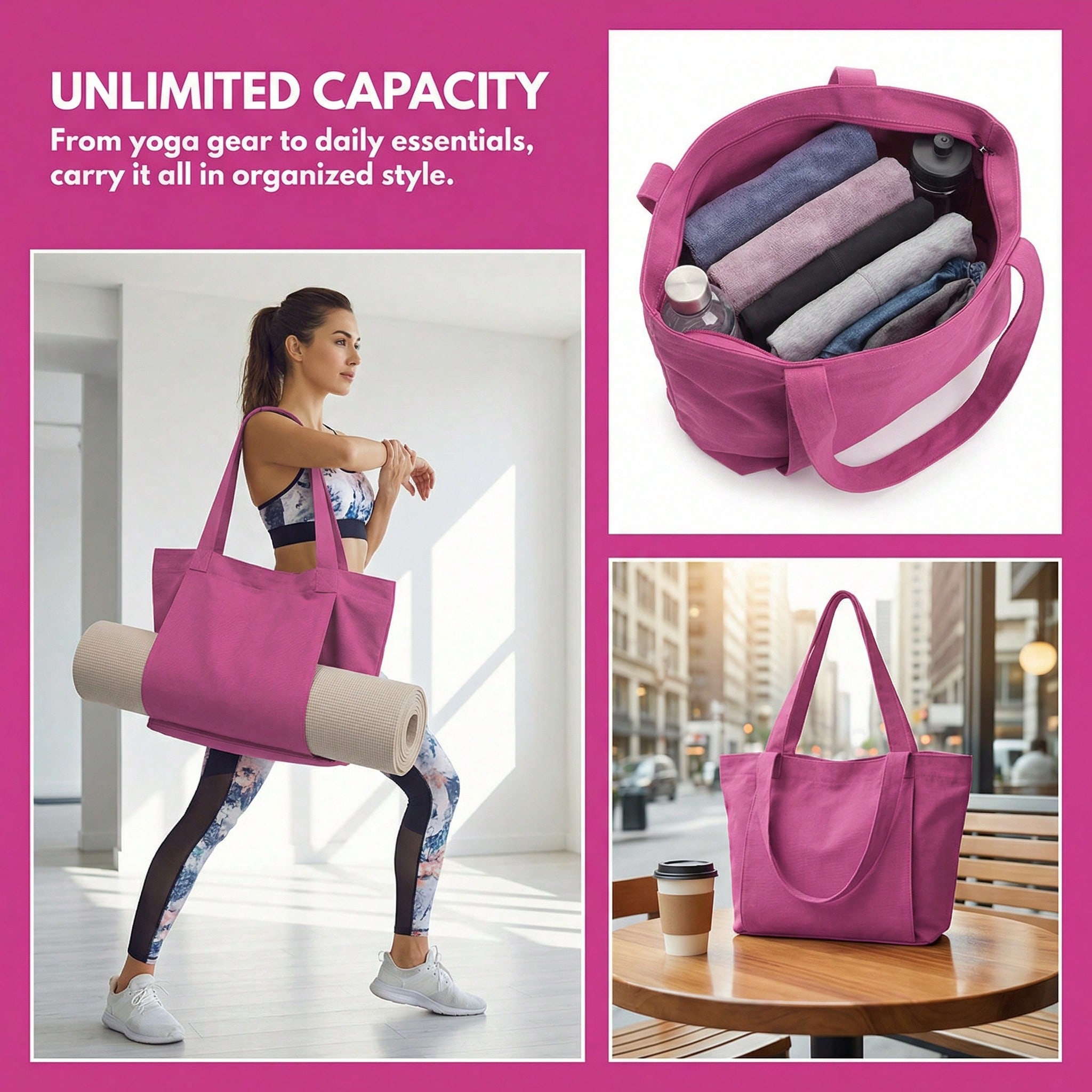 حقيبة يوغا نسائية، حقيبة رياضي - مراجعة Pilates Yoga Bag وسعره