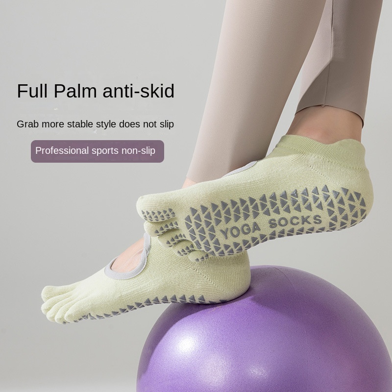 جوارب يوغا نسائية بخمسة أصابع، - مراجعة Medias Para Pilates Y Yoga وسعره