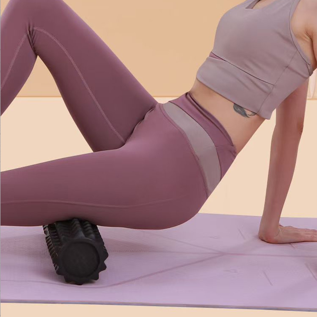 مجموعة أسطوانة تدليك من الفوم  - مراجعة Pilates Yoga Ball وسعره