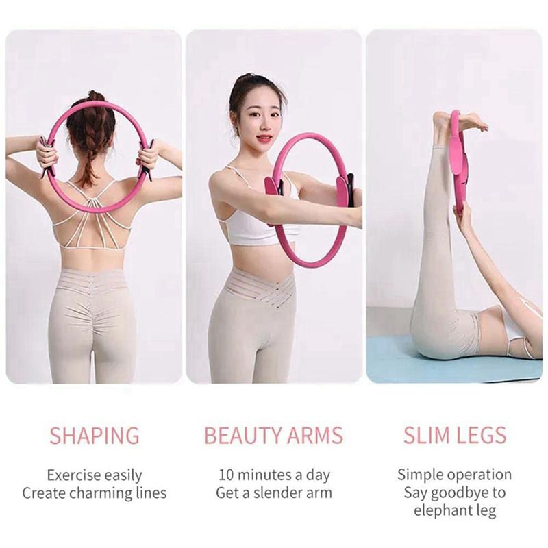 حلقة بيلاتس A99I-2X لتمارين عض - مراجعة Pilates Yoga Weight Loss وسعره