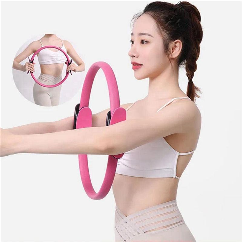 حلقة بيلاتس A99I-2X لتمارين عض - مراجعة Pilates Yoga Weight Loss وسعره