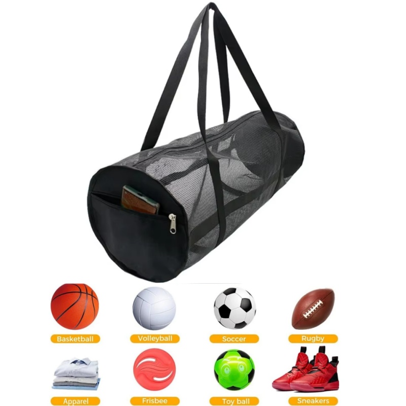 سعة كبيرة شبكة حقيبة حمل كرة ا - مراجعة Pilates Yoga Bag وسعره