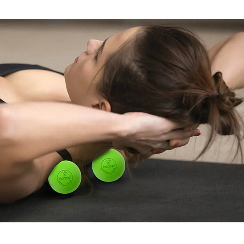 المطاط اللفافة تدليك الكرة الي - مراجعة Pilates Yoga Ball وسعره