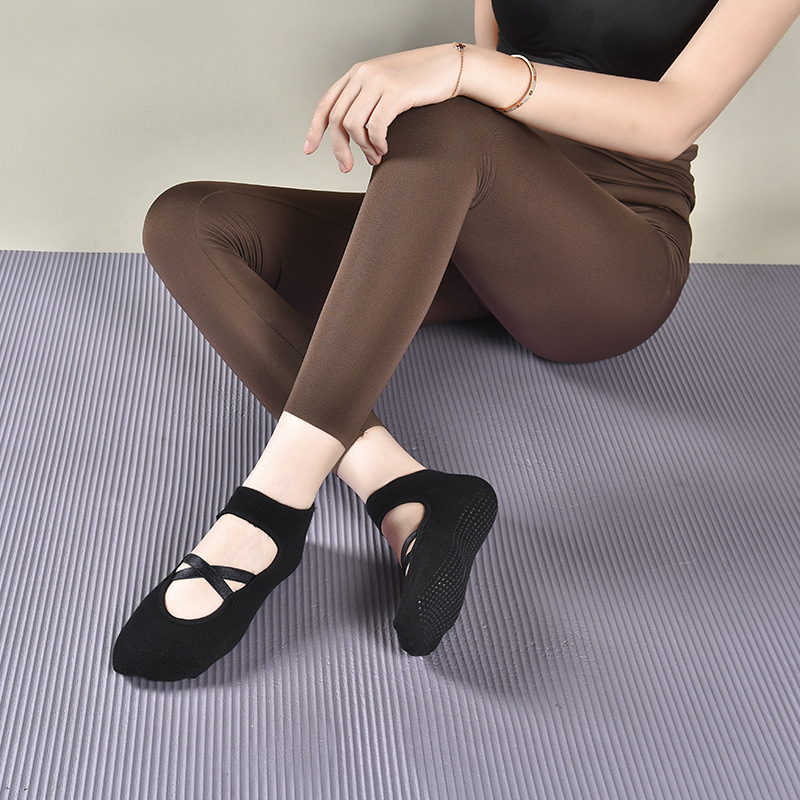 زوجان من جوارب اليوغا القطنية  - مراجعة Medias Para Pilates Y Yoga وسعره