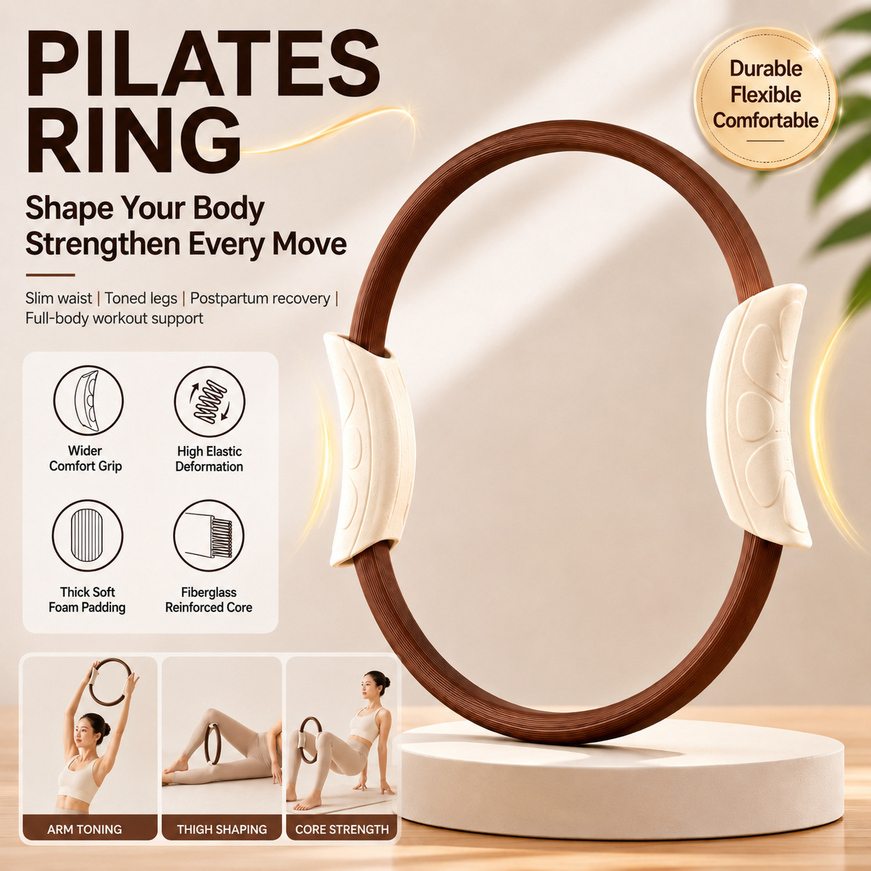 حلقة البيلاتس، حلقة اليوجا، تد - مراجعة Pilates Yoga Ring وسعره