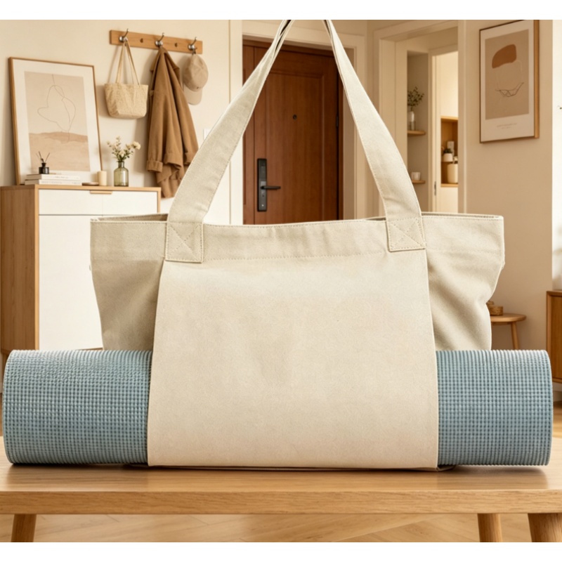 حقيبة يوجا قماشية كبيرة السعة  - مراجعة Pilates Yoga Bag وسعره