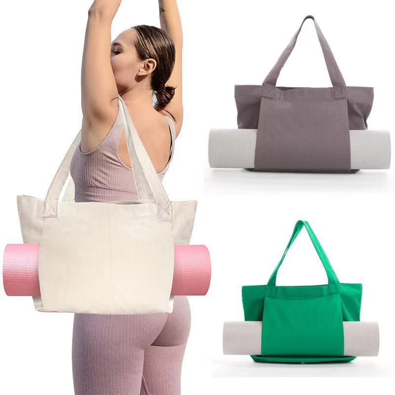 حقيبة يوجا قماشية كبيرة السعة  - مراجعة Pilates Yoga Bag وسعره