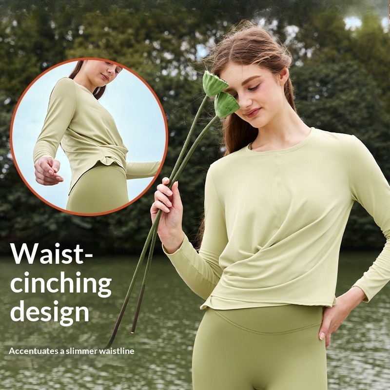 بدلة يوجا متقاطعة للنساء، قميص - مراجعة Pilates Yoga Edition وسعره